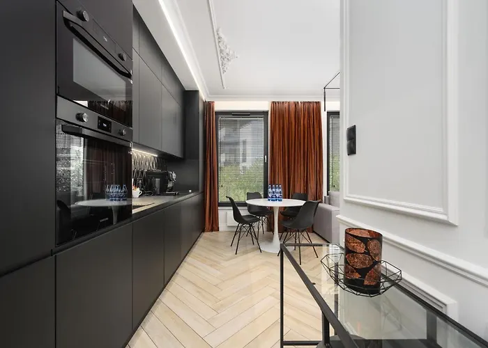 Apartament Black Diamond With Terrace - Botanica Jelitkowo By Oneapartments Gdańsk