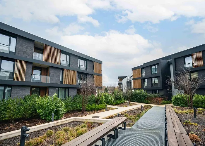 Appartamento Black Diamond With Terrace - Botanica Jelitkowo By Oneapartments Danzica